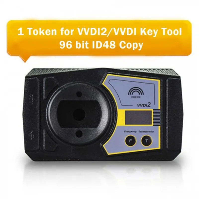 1 Token for Xhorse 96 Bit ID48 Copy Suitable for VVDI2,VVDI Mini Key Tool, VVDI Key Tool Max and Key Tool Plus Pad
1 Token for Xhorse 96 Bit ID48 Copy Suitable for VVDI2,VVDI Mini Key Tool, VVDI Key Tool Max and Key Tool Plus Pad