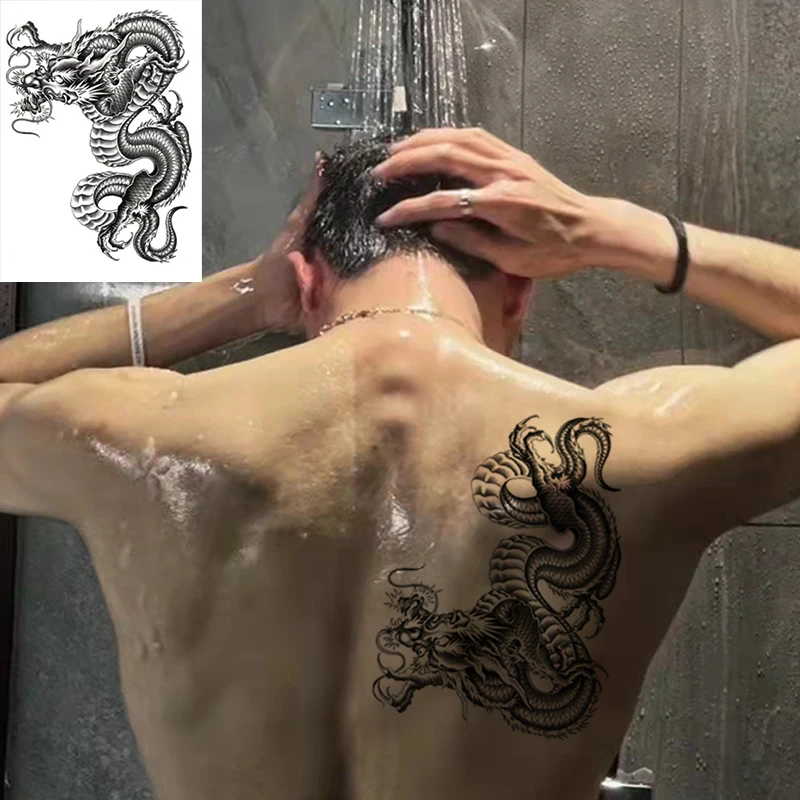 Tattoo Sticker Dragon Waterproof Temporary Tattoos Fake Skull Elephant Wizard Body Art Arm Fake Tattoo Women Men HB220
Tattoo Sticker Dragon Waterproof Temporary Tattoos Fake Skull Elephant Wizard Body Art Arm Fake Tattoo Women Men HB220