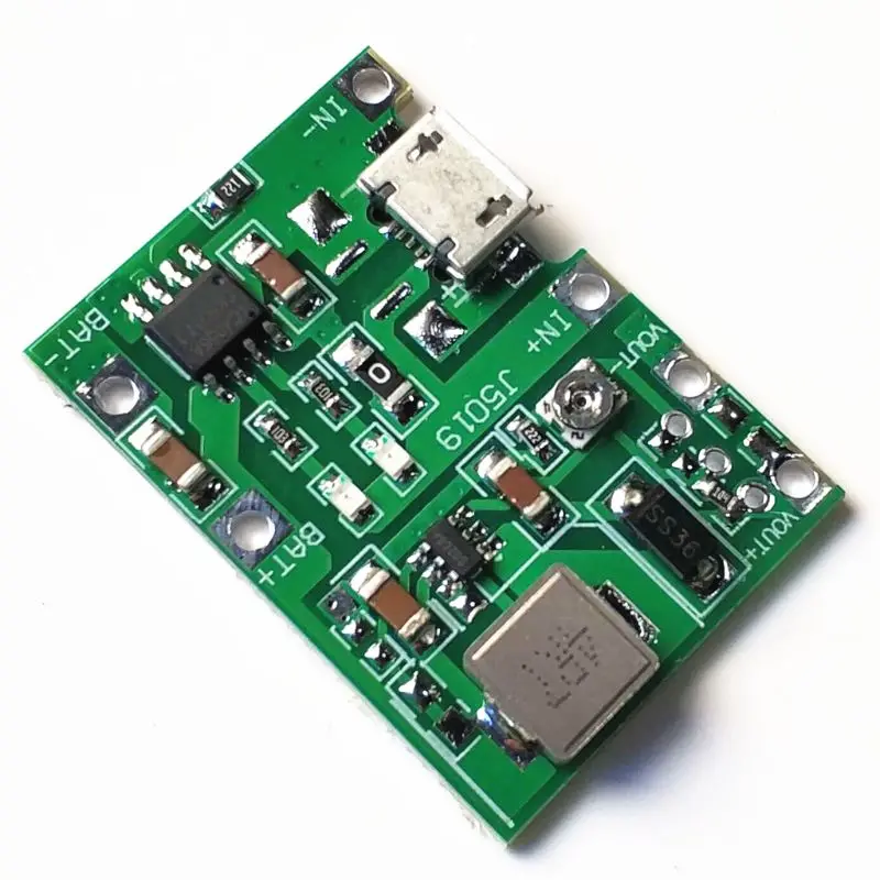 18650 Lithium Battery Charger Boost Module 3.7V Step Up 9V 5V 2A Adjustable Charging Discharge Integrated Circuit Board
18650 Lithium Battery Charger Boost Module 3.7V Step Up 9V 5V 2A Adjustable Charging Discharge Integrated Circuit Board
