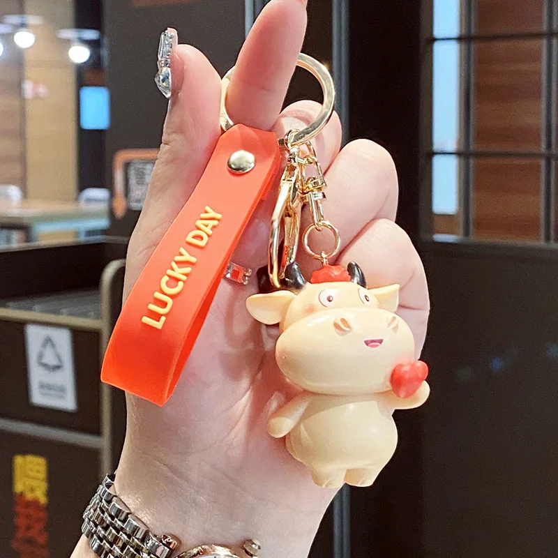 Creative Classics Cartoon Kiss Cow Lovers Key Chains Cute Children's Backpack Keyring Fashion Men's Gift Car Keychain2021
Creative Classics Cartoon Kiss Cow Lovers Key Chains Cute Children's Backpack Keyring Fashion Men's Gift Car Keychain2021