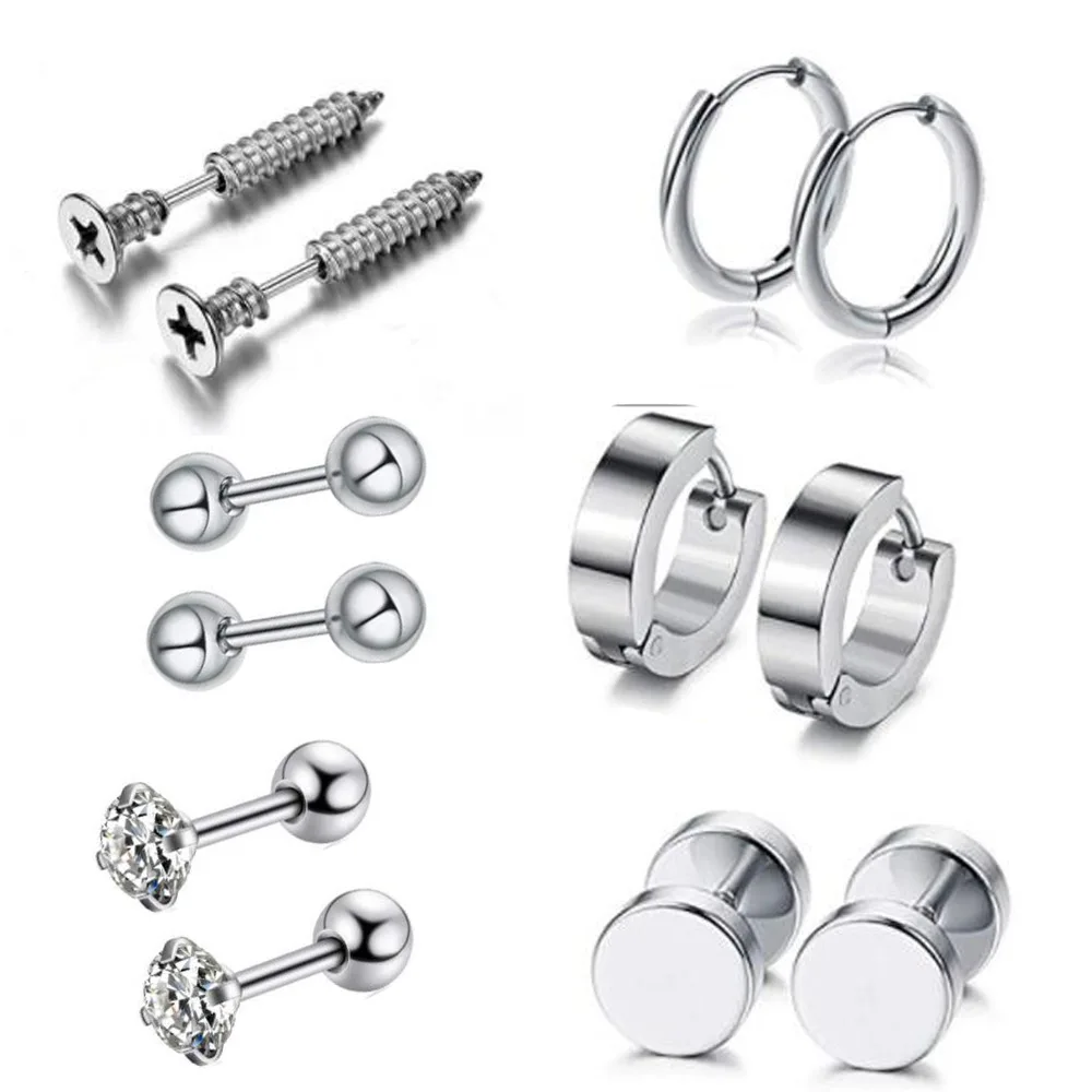 12Pcs Ear Studs Clip Ring Labret Piercing Ring Screw Ear Bone Nails Clicker Earrings Lot Tragus Cartilage Piercing Jewelry Set
12Pcs Ear Studs Clip Ring Labret Piercing Ring Screw Ear Bone Nails Clicker Earrings Lot Tragus Cartilage Piercing Jewelry Set