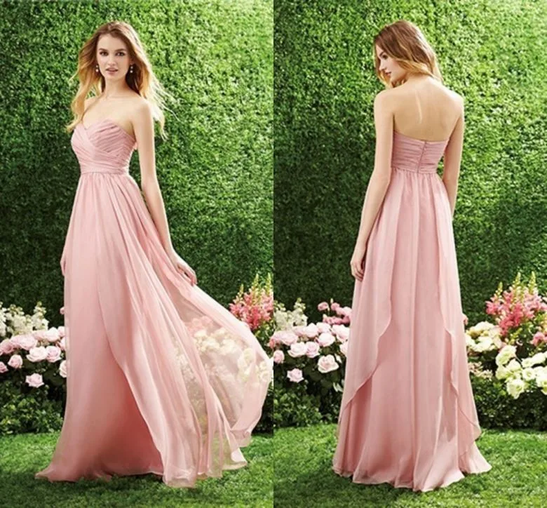 Free shipping pink long chiffon bridesmaid dresses 2015 Sexy sweetheart high quality elegant handmade A line party prom gown
Free shipping pink long chiffon bridesmaid dresses 2015 Sexy sweetheart high quality elegant handmade A line party prom gown