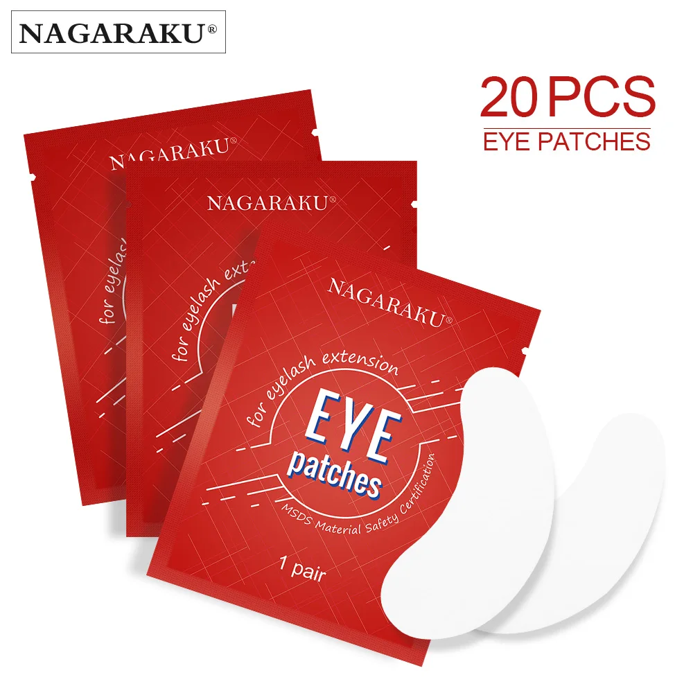 NAGARAKU Eyelash Extension Eyepads Under Eyepads Gel Eyepads Hydrogel Eyepach 20 Pairs Pack Makeup Tools Adhesive
NAGARAKU Eyelash Extension Eyepads Under Eyepads Gel Eyepads Hydrogel Eyepach 20 Pairs Pack Makeup Tools Adhesive
