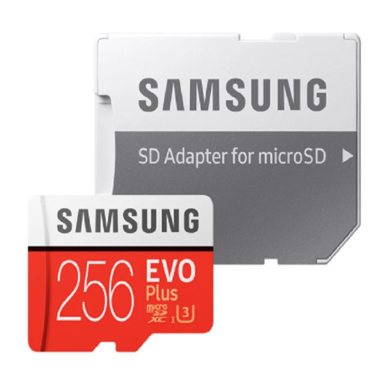 SAMSUNG EVO+ Micro SD 256GB SDHC 100MB/S Grade Class 10 Memory Card C10 UHS-I TF/SD Cards Trans Flash SDXC
SAMSUNG EVO+ Micro SD 256GB SDHC 100MB/S Grade Class 10 Memory Card C10 UHS-I TF/SD Cards Trans Flash SDXC