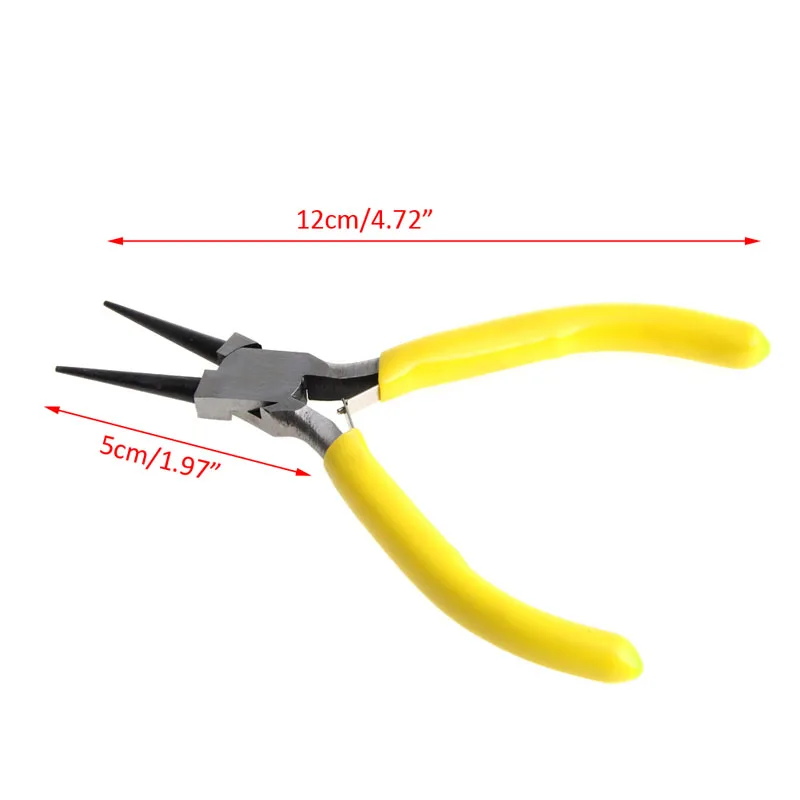 11XC DIY Mini Round Nose Jewelry Pliers Practical Jewelry Handmade Carbon Steel Tool
11XC DIY Mini Round Nose Jewelry Pliers Practical Jewelry Handmade Carbon Steel Tool