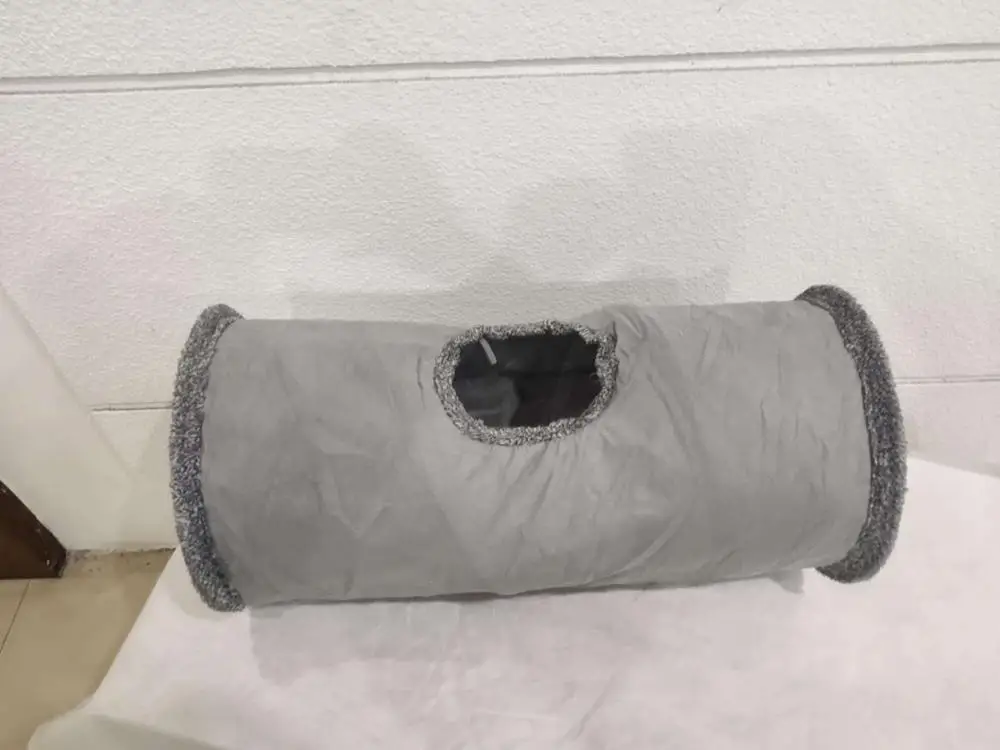 Cat toy Big Long Cats Tunnel Toys with Play Ball Suede Material Kitten Foldable Pet Supplies Funny Cat Tunnel Steel Frame
Cat toy Big Long Cats Tunnel Toys with Play Ball Suede Material Kitten Foldable Pet Supplies Funny Cat Tunnel Steel Frame