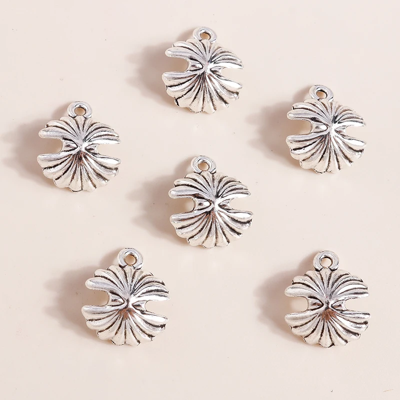 20pcs 13*15mm Vintage Alloy Charms Shell Charms for Jewelry Making Necklaces Earrings Making Diy Pendant Accessories Craft 
20pcs 13*15mm Vintage Alloy Charms Shell Charms for Jewelry Making Necklaces Earrings Making Diy Pendant Accessories Craft