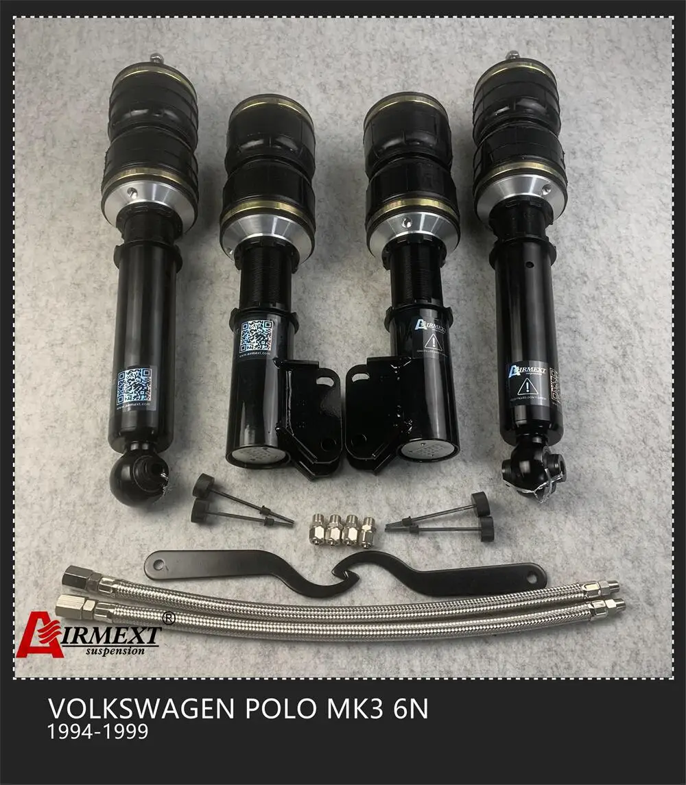 Для VW polo MK3 6N (1994-1999)/AIRMEXT®Комплект пневматической подвески/coilover + Пневматическая