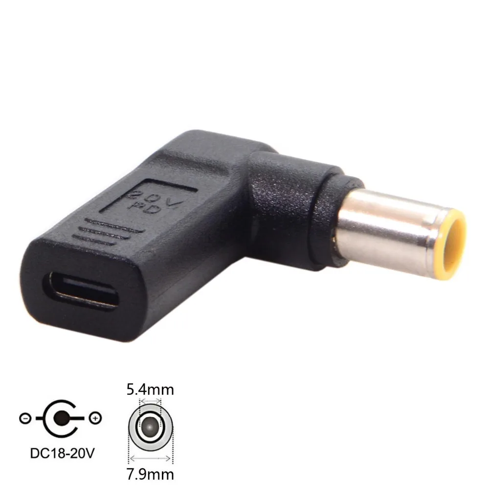 Переходник USB Type C «Мама» на 7,9*5,5 мм «папа», эмулятор PD, триггер, угловой адаптер питания постоянного тока, переходник для ноутбуков Lenovo Thinkpad
Переходник USB Type C «Мама» на 7,9*5,5 мм «папа», эмулятор PD, триггер, угловой адаптер питания постоянного тока, переходник для ноутбуков Lenovo Thinkpad