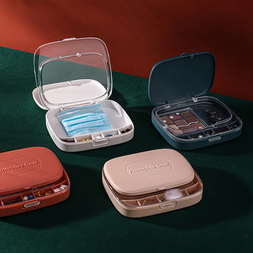 New Mini Portable Pill Case Container Jewelry Storage Organizer for Masks Dustproof Sundries Medicines Box Dispenser for Travel
New Mini Portable Pill Case Container Jewelry Storage Organizer for Masks Dustproof Sundries Medicines Box Dispenser for Travel