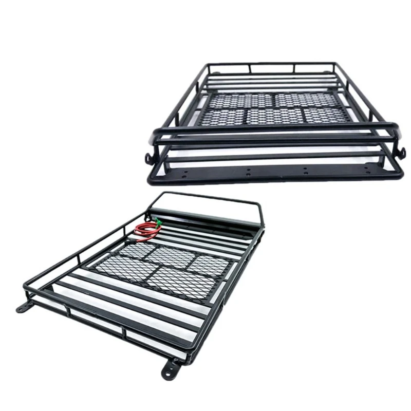 RC Car Roof Luggage Rack Metal Roof Rack Luggage Carrier Tray for 1/10 RC Crawler Car TRX4 Axial Scx10 90046 CC01
RC Car Roof Luggage Rack Metal Roof Rack Luggage Carrier Tray for 1/10 RC Crawler Car TRX4 Axial Scx10 90046 CC01