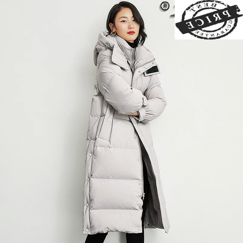 Down Women's Winter Jacket Long Coat Female 20% White Duck Down Thick Hooded Parkas Woman Casual 2021 Mujeres Abrigos aa5
Down Women's Winter Jacket Long Coat Female 20% White Duck Down Thick Hooded Parkas Woman Casual 2021 Mujeres Abrigos aa5