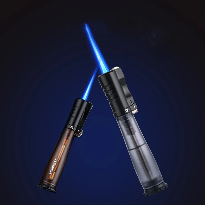Gas Lighter Torch Turbo Lighter Metal Cigarettes Lighters Spray Gun Lighter 1300C Visible Gas Lighters Smoking Accessories
Gas Lighter Torch Turbo Lighter Metal Cigarettes Lighters Spray Gun Lighter 1300C Visible Gas Lighters Smoking Accessories