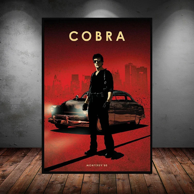 Cobra Canvas Painting Movie Car Art Print Poster Picture Wall Modern Minimalist Bedroom Living Room Decoration
Cobra Canvas Painting Movie Car Art Print Poster Picture Wall Modern Minimalist Bedroom Living Room Decoration