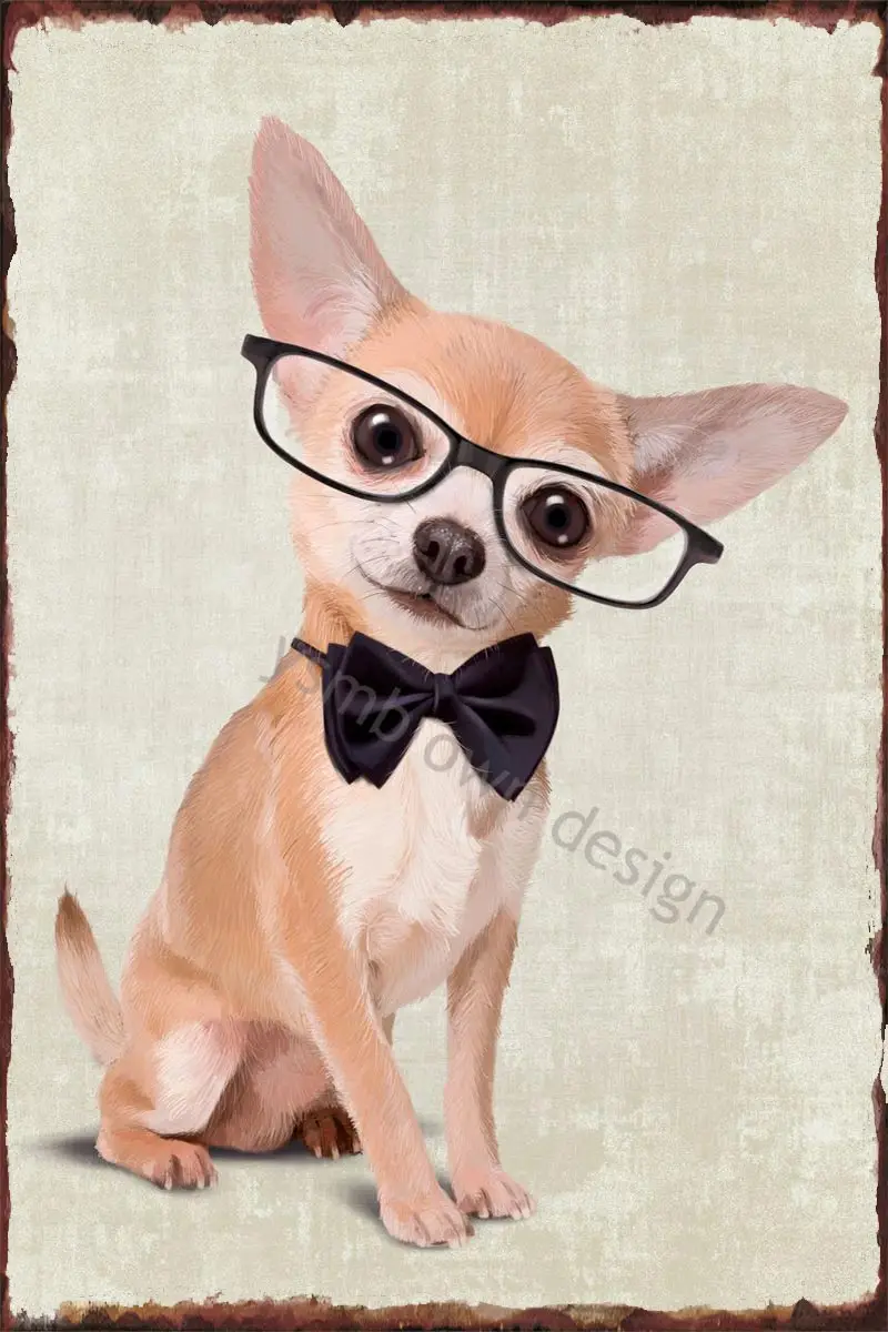 Металлический жестяной знак Mr Chihuahua, жестяные таблички, Настенный декор, украшение для комнаты в стиле ретро, винтажное украшение для художе...
Металлический жестяной знак Mr Chihuahua, жестяные таблички, Настенный декор, украшение для комнаты в стиле ретро, винтажное украшение для художе...