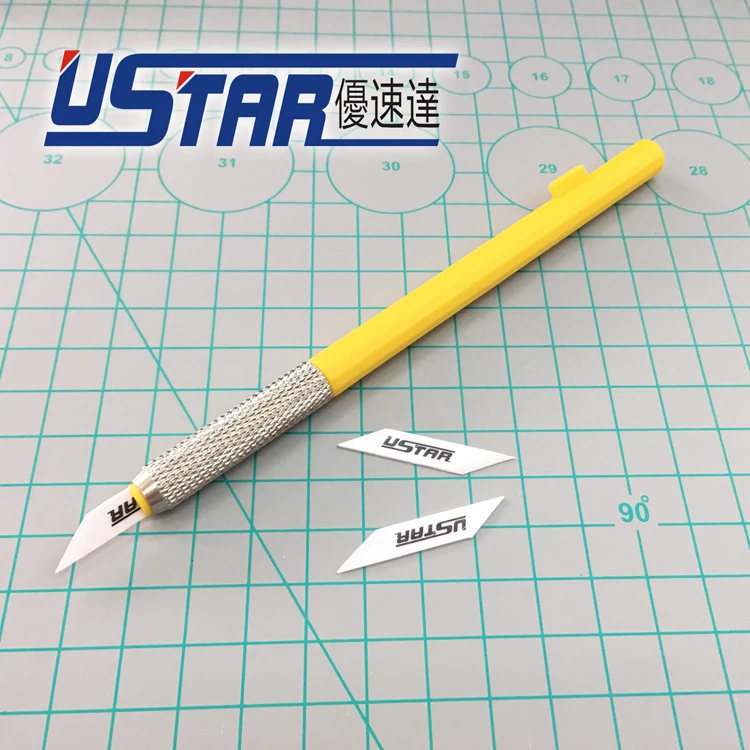 Керамический нож-ручка Ustar инструмент для самостоятельной сборки с тремя