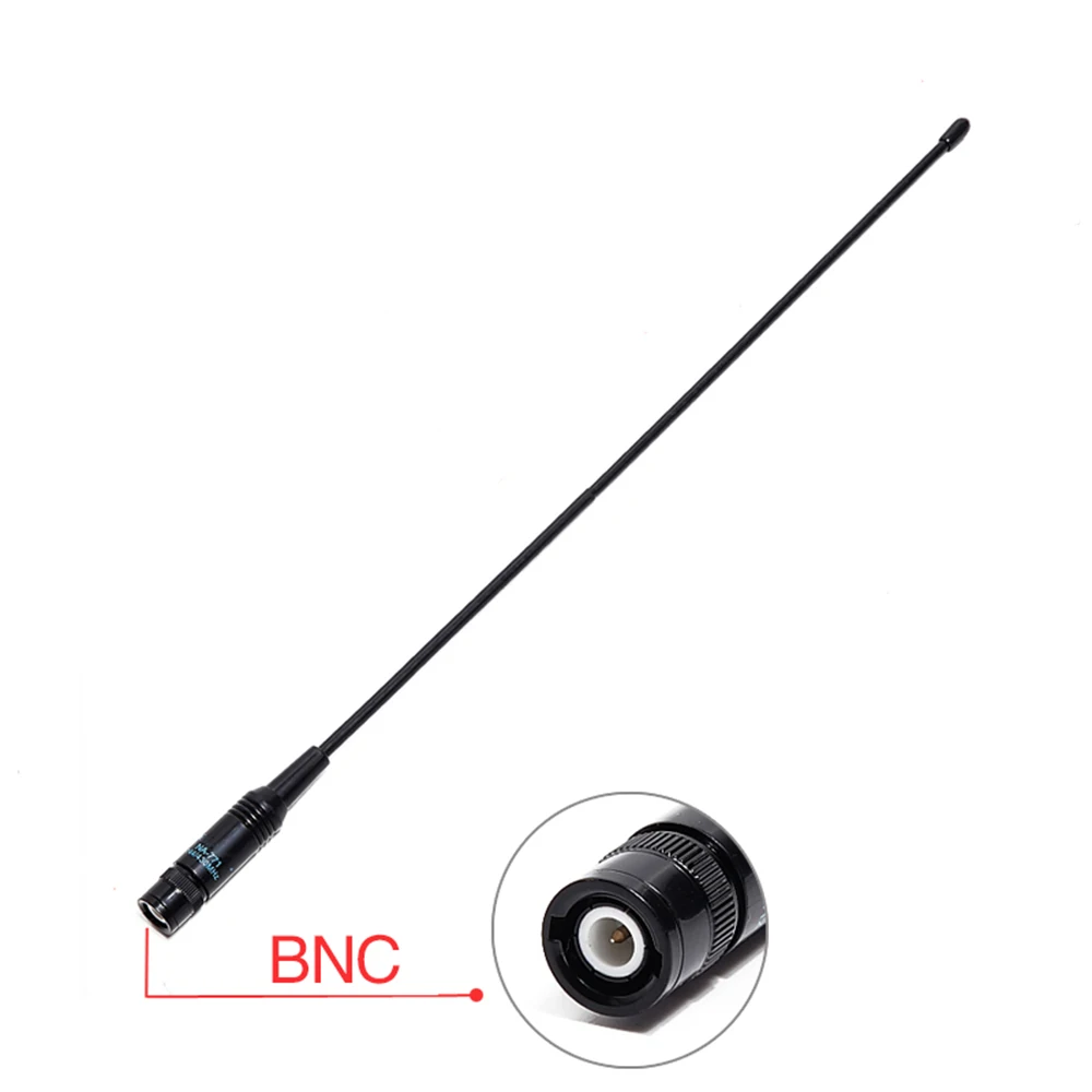 NA-771 BNC male Dual Band Flexible Antenna For CB handheld Two Way Radio Dual Band NA771 VHF UHF 144 430MHz Antenna
NA-771 BNC male Dual Band Flexible Antenna For CB handheld Two Way Radio Dual Band NA771 VHF UHF 144 430MHz Antenna