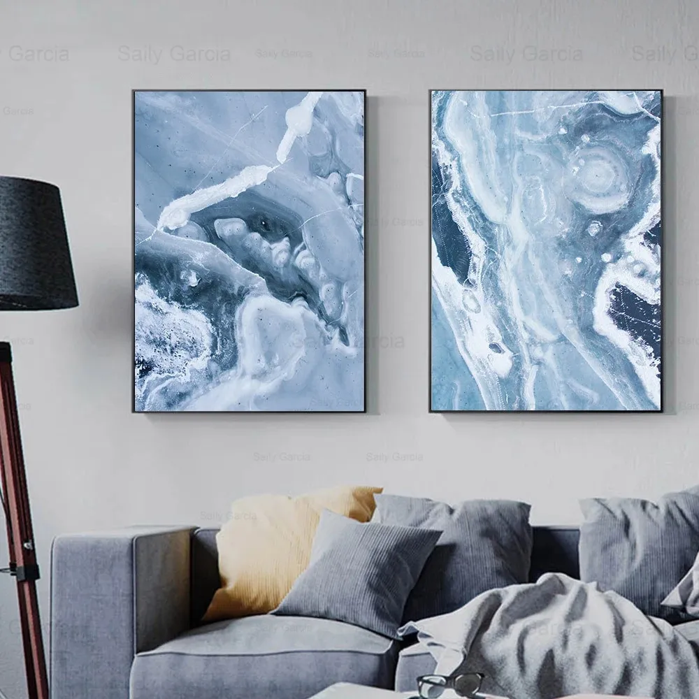 Blue Watercolor Rendering Poster Wallpaper Abstract Canvas Painting Art Fresh Craft Print Picture Decoration Home Living Room
Blue Watercolor Rendering Poster Wallpaper Abstract Canvas Painting Art Fresh Craft Print Picture Decoration Home Living Room