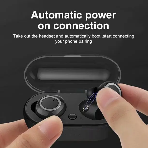 5 Core Wireless Earbuds Bluetooth 5.0 Sweatproof TWS In-Ear Mic Stereo Headphone
5 Core Wireless Earbuds Bluetooth 5.0 Sweatproof TWS In-Ear Mic Stereo Headphone