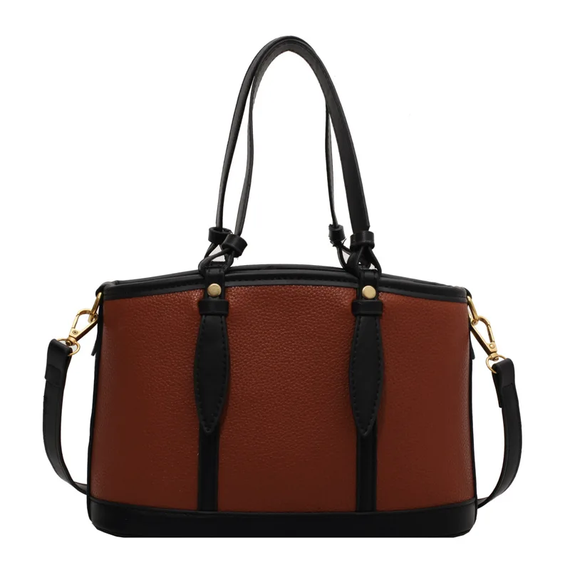 Foreign trade large capacity tote bag female new fashion portable retro simple western style shoulder bucket bag
Foreign trade large capacity tote bag female new fashion portable retro simple western style shoulder bucket bag