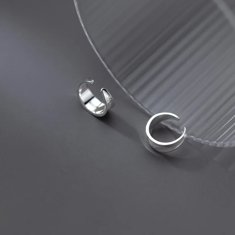 Genuine 925 Sterling Silver Simple Concave Ear Cuff Wraps Non-pierced Cartilage Earrings for Women Fine Jewelry
Genuine 925 Sterling Silver Simple Concave Ear Cuff Wraps Non-pierced Cartilage Earrings for Women Fine Jewelry