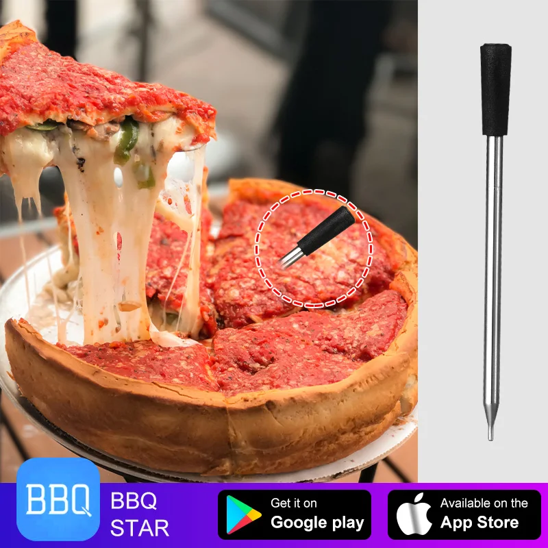 IP67 Portable Digital BBQ Meat Thermometer Wireless Smart Oven Thermomet with Stainless Probe for Kitchen Household Cooking
IP67 Portable Digital BBQ Meat Thermometer Wireless Smart Oven Thermomet with Stainless Probe for Kitchen Household Cooking