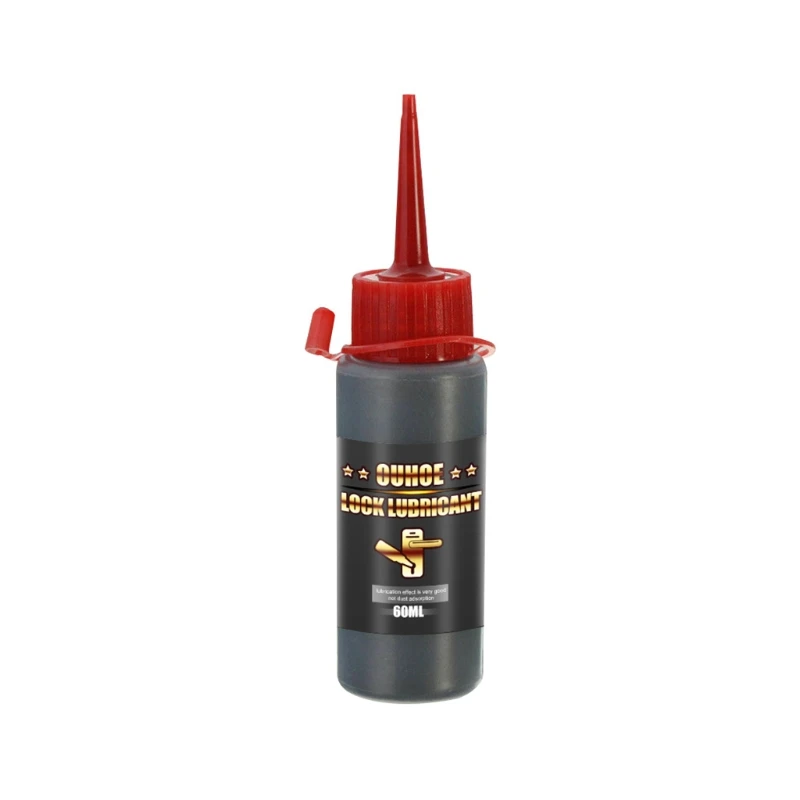 60ml Lock Lubricant Graphite Powder Interior Door Lock Maintenance Graphite Powder For Latches Hinges Sliding Surface
60ml Lock Lubricant Graphite Powder Interior Door Lock Maintenance Graphite Powder For Latches Hinges Sliding Surface