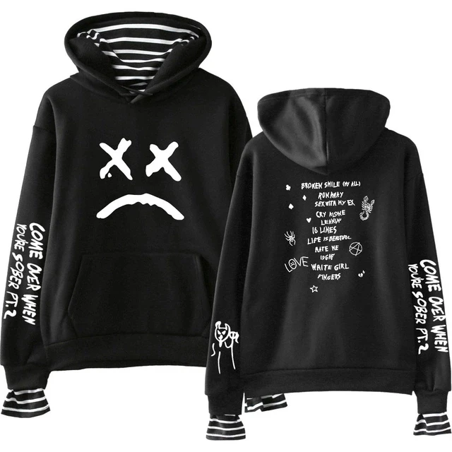 Creative Lil Peep Hoodie Sweatshirts Hellboy Lil.peep Women Hooded Pullover Girls Sudaderas Cry Baby Hoodies Love Full
Creative Lil Peep Hoodie Sweatshirts Hellboy Lil.peep Women Hooded Pullover Girls Sudaderas Cry Baby Hoodies Love Full