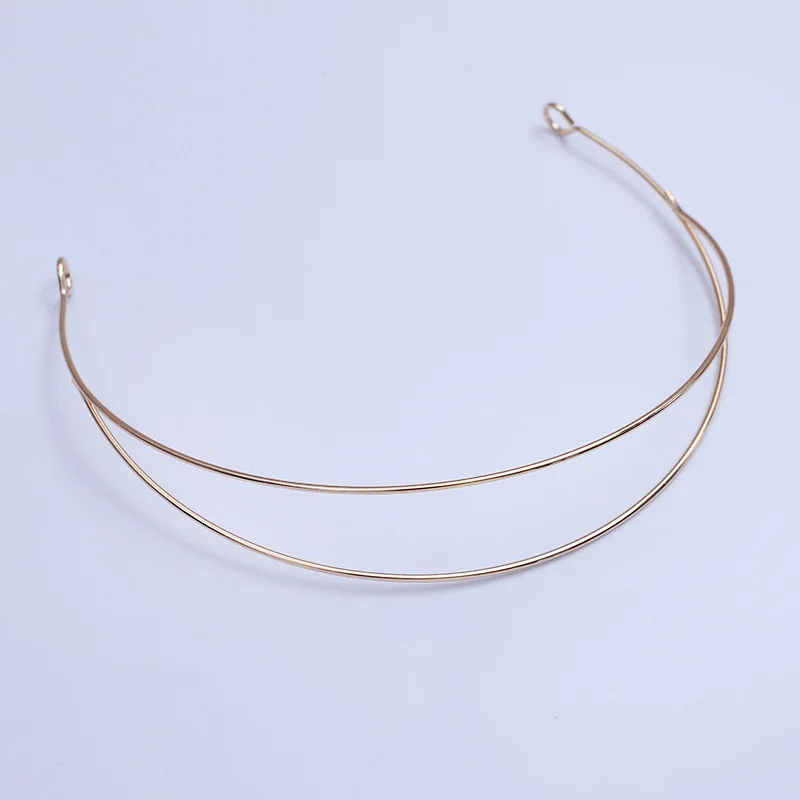 3pcs Two-lines Metal Hairbands Head Hoop Band Trendy Hairband Base Setting DIY Hairwear Accessories For Jewelry Making Wedding
3pcs Two-lines Metal Hairbands Head Hoop Band Trendy Hairband Base Setting DIY Hairwear Accessories For Jewelry Making Wedding