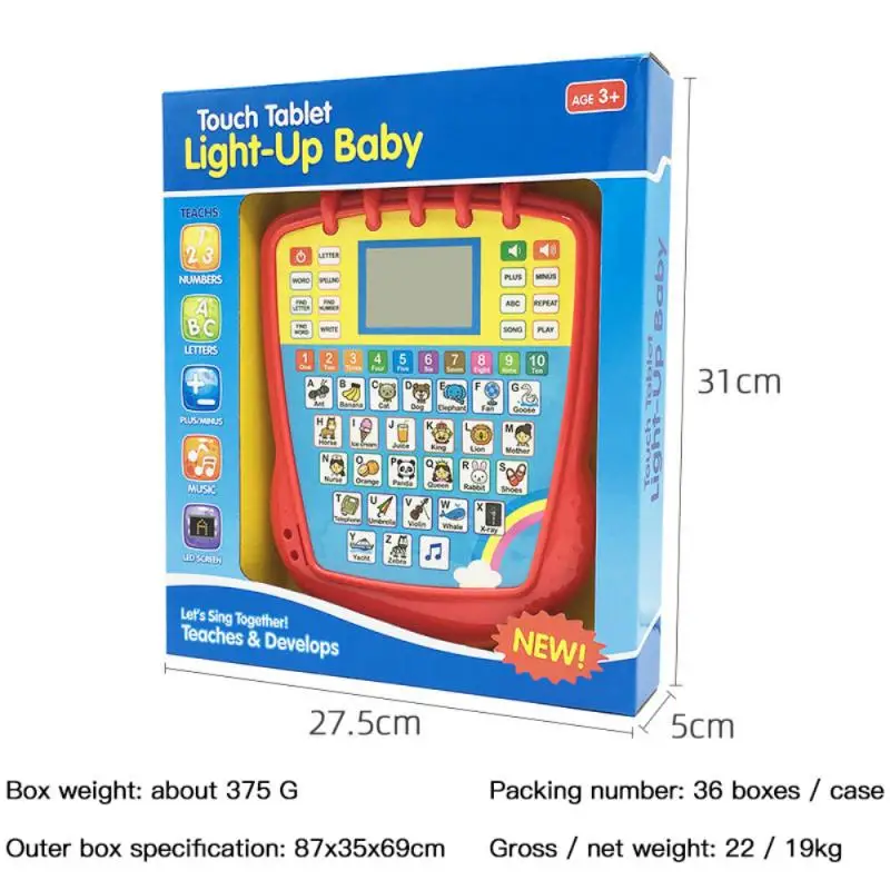 LED English Learning Machine Early Childhood Education Machine Smart Toy Hot Selling English Tablet Point Reading Machine
LED English Learning Machine Early Childhood Education Machine Smart Toy Hot Selling English Tablet Point Reading Machine