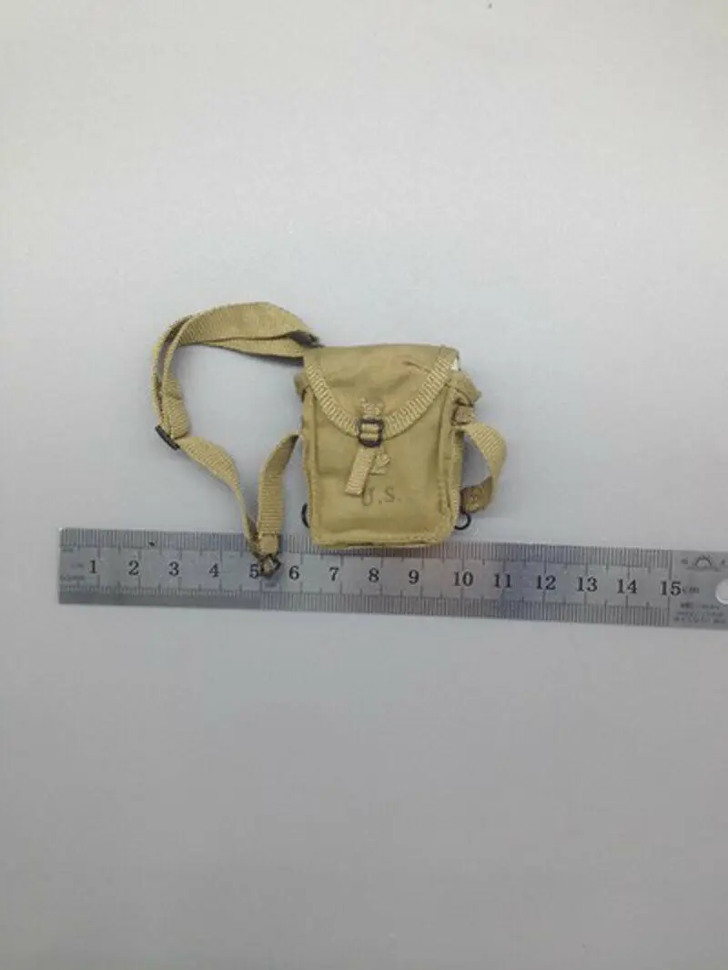 1/6th Soldier WWII U.S. Army Crossbody Bag Model for 12"Action Figure Doll 
1/6th Soldier WWII U.S. Army Crossbody Bag Model for 12"Action Figure Doll