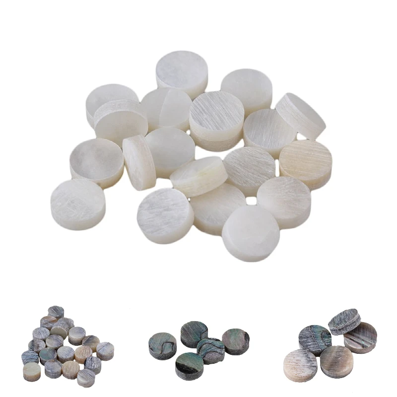 Generic Green Abalone Inlay 20 Pieces Guitar Dots 4mm/5mm/6mm 6mm White Pearl Shell Dots
Generic Green Abalone Inlay 20 Pieces Guitar Dots 4mm/5mm/6mm 6mm White Pearl Shell Dots