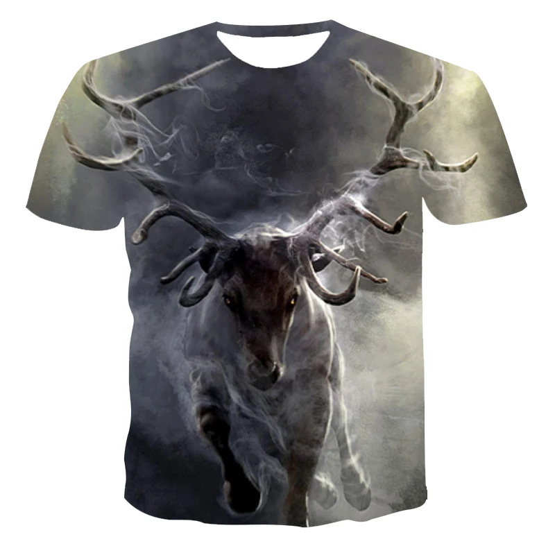 The Latest And Interesting Summer 3D Animal Deer Series Print Pattern Fashion Casual Short-Sleeved Sports T-Shirt Xxs-6xL
The Latest And Interesting Summer 3D Animal Deer Series Print Pattern Fashion Casual Short-Sleeved Sports T-Shirt Xxs-6xL