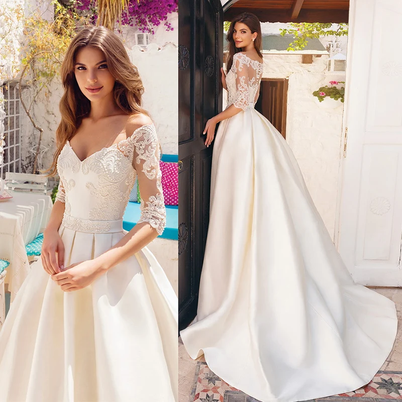 MNGRL New Simple Wedding Dress Backless Sleeveless Design Chiffon Lace Bride Dresses Princess Dress Plus Size Tailor-made
MNGRL New Simple Wedding Dress Backless Sleeveless Design Chiffon Lace Bride Dresses Princess Dress Plus Size Tailor-made