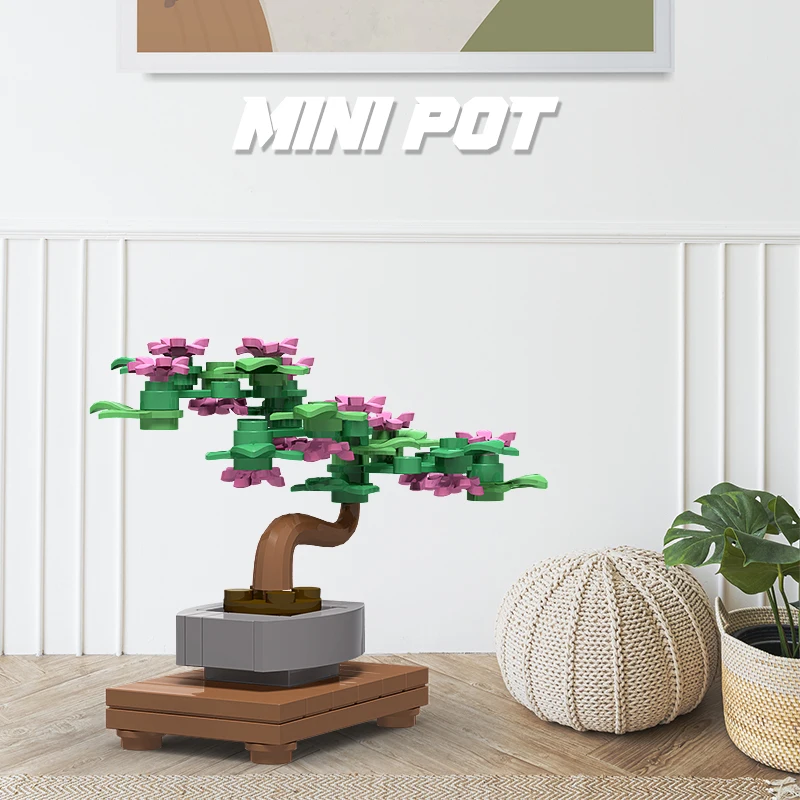 BZB MOC Home Decoration 65278 Miniature Plant Tree Bonsai Building Block Brick Brain Toy Children Christmas Gifts Kids DIY Toys
BZB MOC Home Decoration 65278 Miniature Plant Tree Bonsai Building Block Brick Brain Toy Children Christmas Gifts Kids DIY Toys