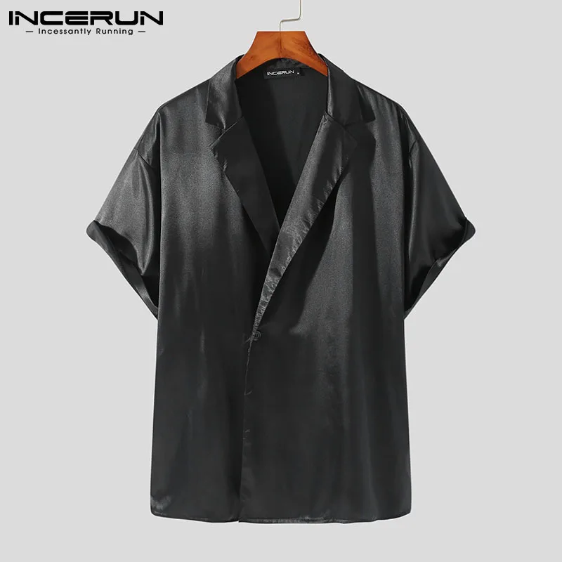 Модная мужская Повседневная рубашка на одной пуговице, однотонная мужская одежда с отворотом и коротким рукавом, 2021, уличная одежда для отд...
Модная мужская Повседневная рубашка на одной пуговице, однотонная мужская одежда с отворотом и коротким рукавом, 2021, уличная одежда для отд...