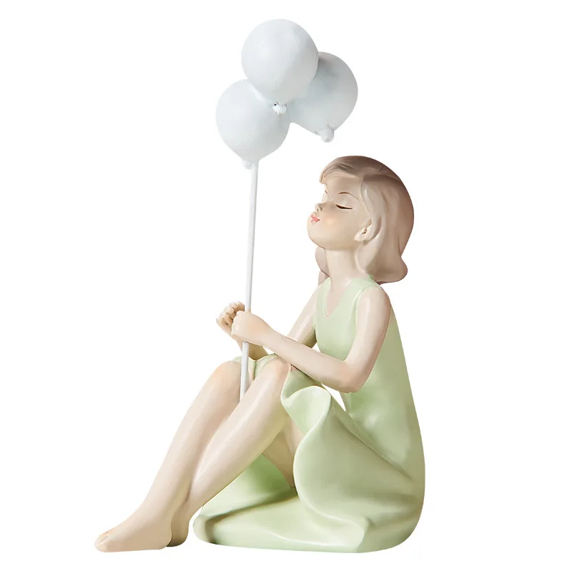 Modern Creative Cute Girl Resin Ornaments Home Decor Figurines Living Room Porch Wine Cabinet Table Office Desktop Decoration
Modern Creative Cute Girl Resin Ornaments Home Decor Figurines Living Room Porch Wine Cabinet Table Office Desktop Decoration