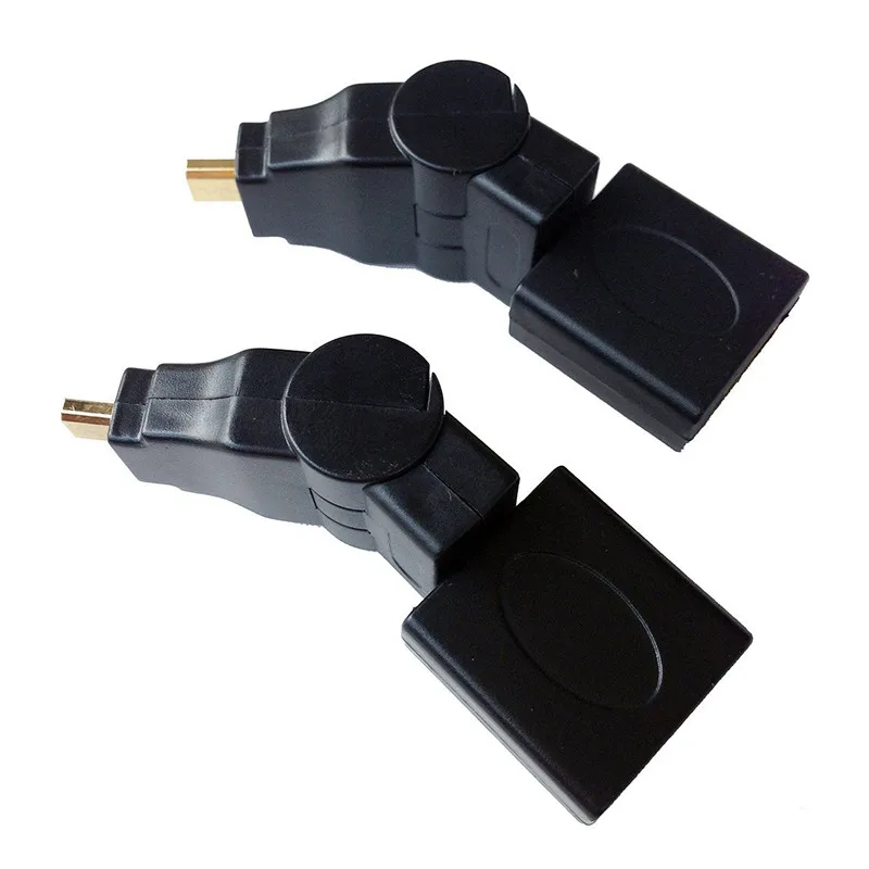 Адаптер-удлинитель с Micro HDMI-совместимым штекером на HDMI-разъем, вращающийся на 360 градусов, поддерживает разрешение 4K UHD
Адаптер-удлинитель с Micro HDMI-совместимым штекером на HDMI-разъем, вращающийся на 360 градусов, поддерживает разрешение 4K UHD