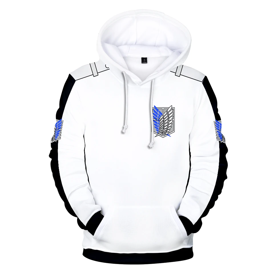Hoodie Sweatshirts Men Women Recon Corps Zipper Multiple Styles Harajuku Tracksuit New Japanese Anime Attack on Titan Cosplay
Hoodie Sweatshirts Men Women Recon Corps Zipper Multiple Styles Harajuku Tracksuit New Japanese Anime Attack on Titan Cosplay