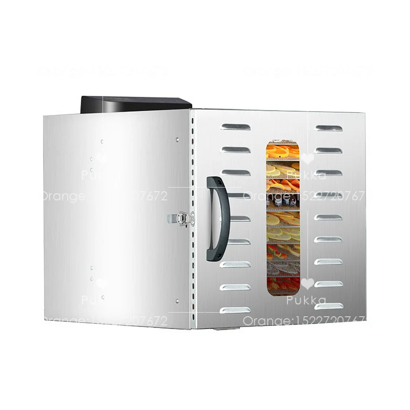 12 Layers Fruit Vegetable Herb Meat Drying Machine Pet Snacks Food Dryer Food Dehydrator
12 Layers Fruit Vegetable Herb Meat Drying Machine Pet Snacks Food Dryer Food Dehydrator