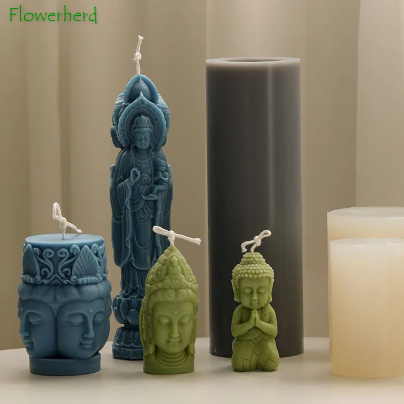 Buddha Candle Mold Chinese Style Buddhist Culture Theme Scented Candle Silicone Mold Candle Making Supplies Resin Molds
Buddha Candle Mold Chinese Style Buddhist Culture Theme Scented Candle Silicone Mold Candle Making Supplies Resin Molds