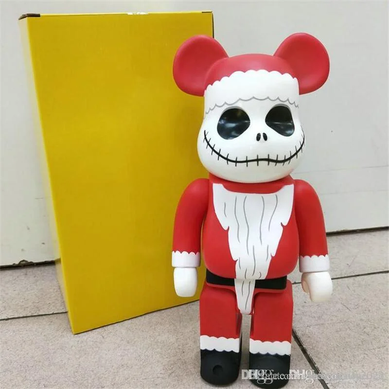 HOT 400% 28CM Bearbrick Santa Claus and Pumpkin prince jack action figures Toy Be@rbrick Art Work model home decore accessories
HOT 400% 28CM Bearbrick Santa Claus and Pumpkin prince jack action figures Toy Be@rbrick Art Work model home decore accessories