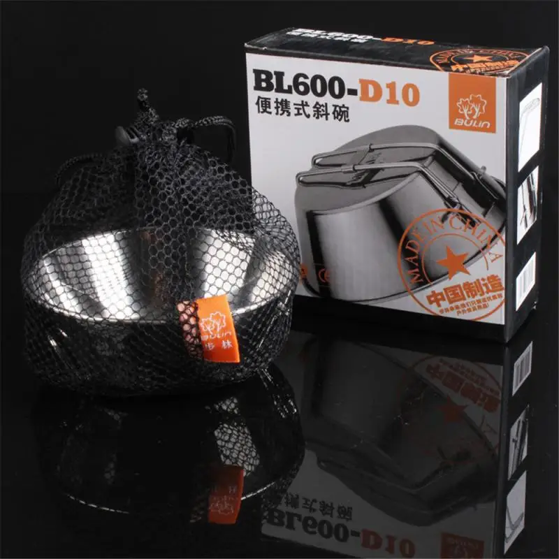 Outdoor portable thickened stainless steel bowl, Bowl with Folding Handle camping picnic, multi-function bowl, tableware
Outdoor portable thickened stainless steel bowl, Bowl with Folding Handle camping picnic, multi-function bowl, tableware