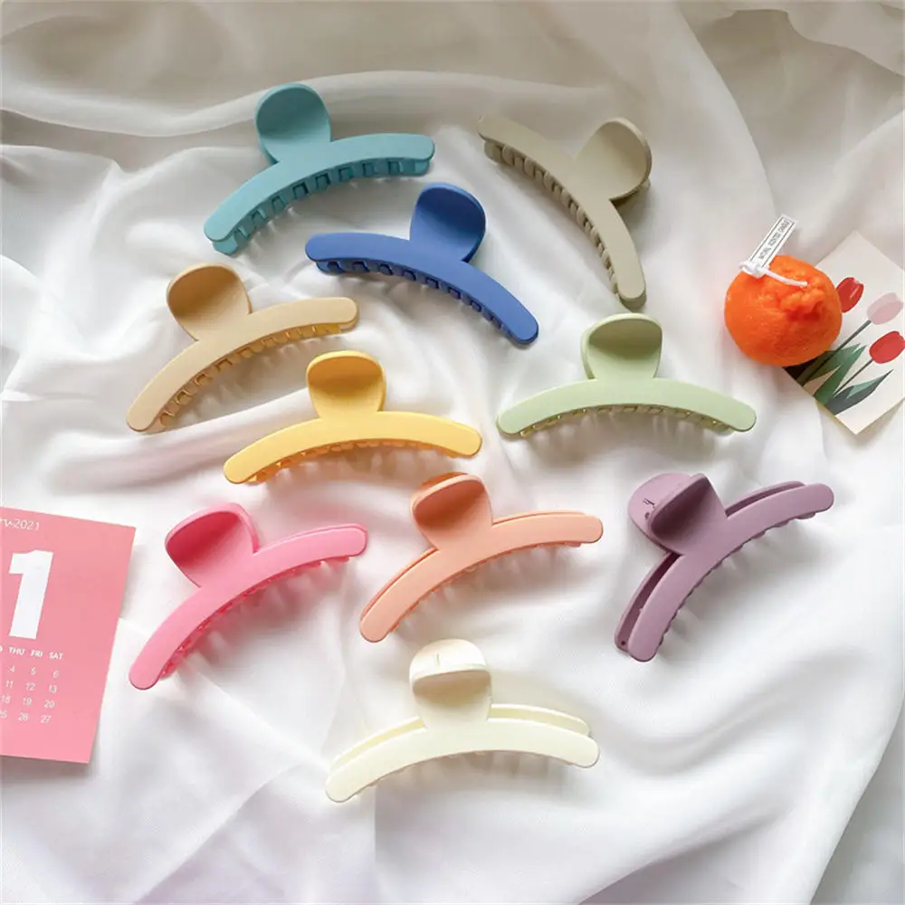 NEW Macaron Frosted Hair Claw Women Korean Barrette Crab Hair Clips Headwear for Women Girls Hair Accessories
NEW Macaron Frosted Hair Claw Women Korean Barrette Crab Hair Clips Headwear for Women Girls Hair Accessories
