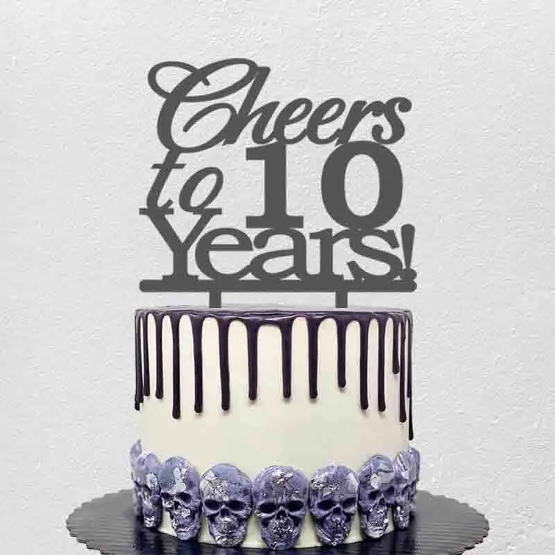 Personalized Wedding Anniversary Cake Topper Cheer to 10 Years Custom Your Number Wedding Anniversary Cake Decoration Topper
Personalized Wedding Anniversary Cake Topper Cheer to 10 Years Custom Your Number Wedding Anniversary Cake Decoration Topper