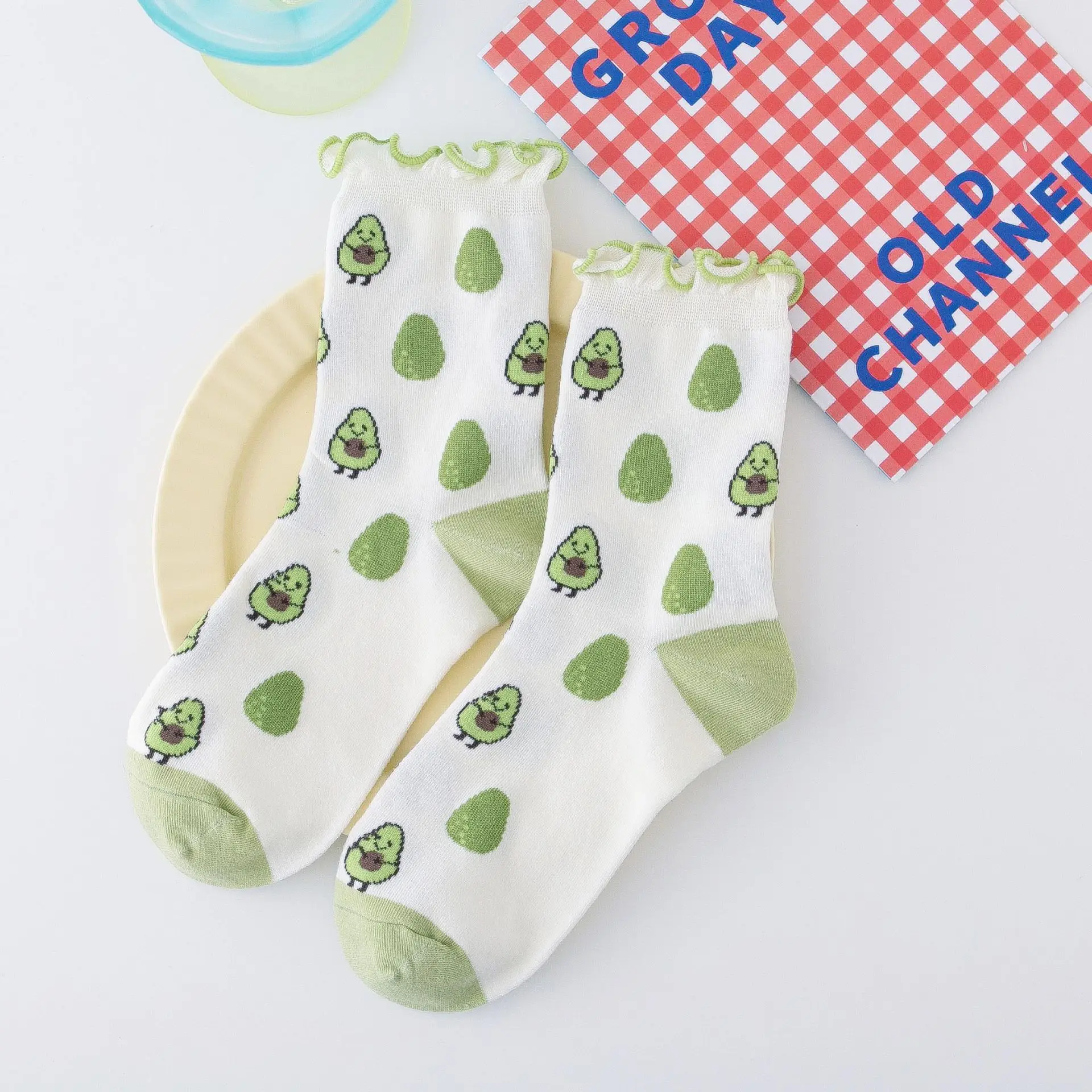 Women's Girl's Cartoon Fruit Socks 1 Pair Watermelon Banana Strawberry Socks Cute Colorful Woman Socks Lace Cute Student's Socks
Women's Girl's Cartoon Fruit Socks 1 Pair Watermelon Banana Strawberry Socks Cute Colorful Woman Socks Lace Cute Student's Socks