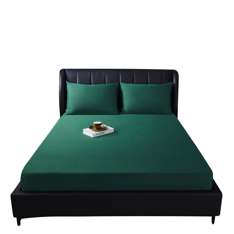 1pc Solid Color Summer Ice Silk Bed Cover Waterproof Mattress Cover Four Corners Bed Sheet With Elastic Band Mattress Protector
1pc Solid Color Summer Ice Silk Bed Cover Waterproof Mattress Cover Four Corners Bed Sheet With Elastic Band Mattress Protector