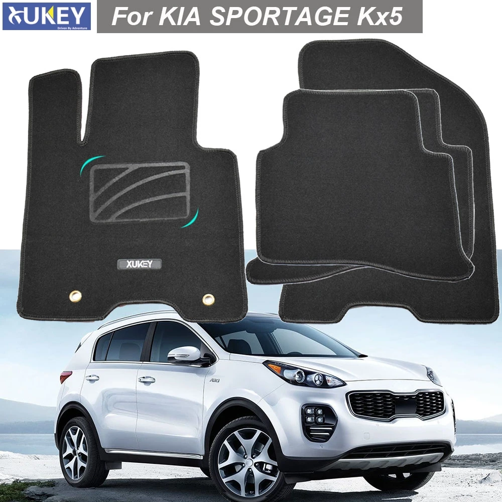 Автомобильный коврик для Kia SPORTAGE Kx5 2016 2017 2018 LHD пола под заказ подходит передней и