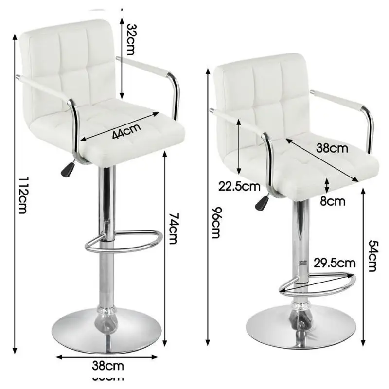 Bar Stools Modern Style Leisure Pub Dinning Chairs Adjustable High Leather With Soft Sponge Inside Home Kitchen Furniture HWC
Bar Stools Modern Style Leisure Pub Dinning Chairs Adjustable High Leather With Soft Sponge Inside Home Kitchen Furniture HWC
