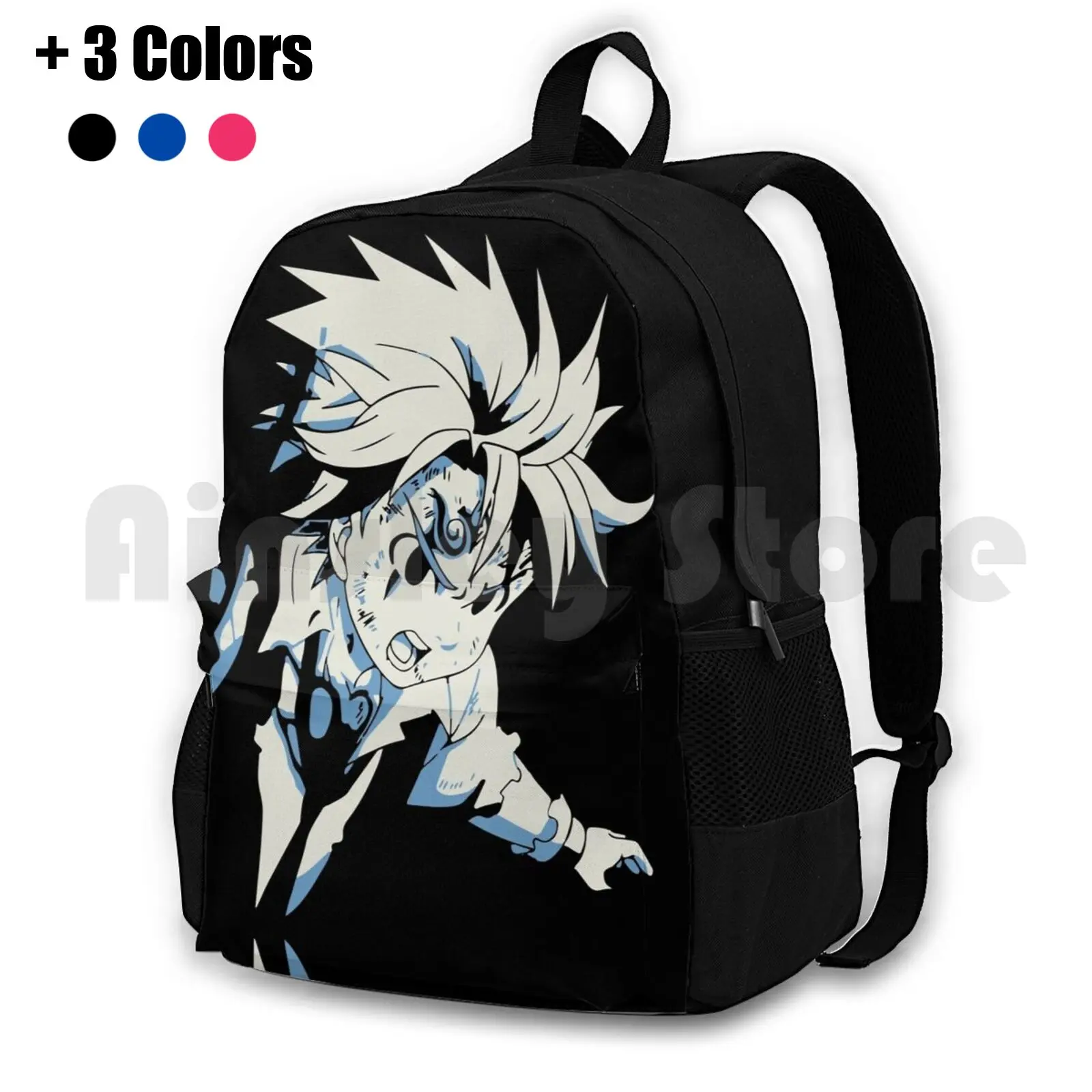 Captain Meliodas Outdoor Hiking Backpack Waterproof Camping Travel Meliodas Demon Seven Deadly Sins Nanatsu No Taizai Boar Hat
Captain Meliodas Outdoor Hiking Backpack Waterproof Camping Travel Meliodas Demon Seven Deadly Sins Nanatsu No Taizai Boar Hat